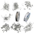 thumbnail image 1 of Jewelry Making Starter Adults, Beading String, Jewelry Making Supplies for DIY Earring Findings Jewelry Making and Beading (), 1 of 8