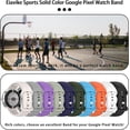 thumbnail image 4 of KOMI Band Compatible with Google Pixel Watch 3 41mm/Pixel Watch 2/1, Soft Silicone Sport Watch Bands Replacement Watch Strap Bracelet for Google Pixel Watch Smartwatch Accessories, 4 of 5