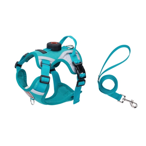 Cat Collar And Leash With Positioning Bracket Upgraded Runaway Adjustable Vest Suitable Cats For Outdoor Walks