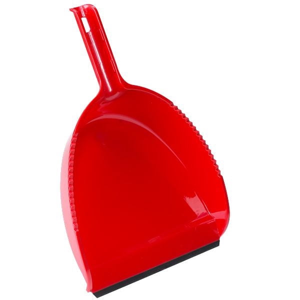Vileda Dustpan Set - Soft Bristle Brush, Compact Size