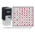 thumbnail image 3 of Printtoo Personalized Home Appliances Theme Icons Rubber Stamp Self Inking Stamper 24 mm-Violet, 3 of 7