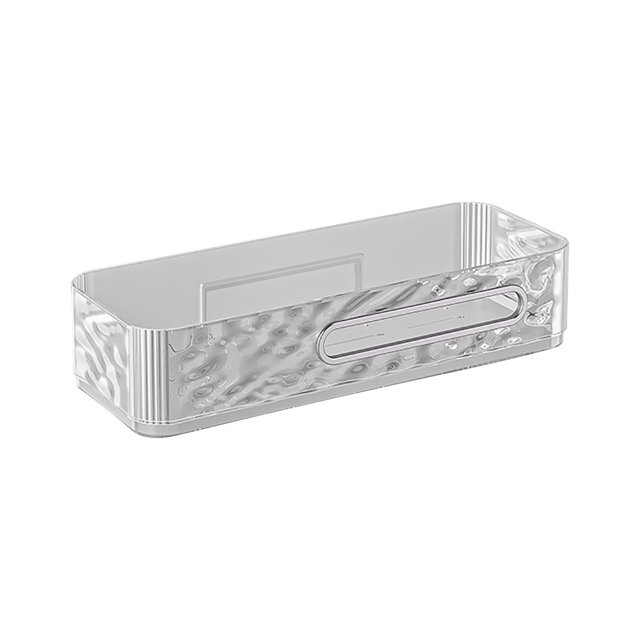 TopLLC Wall Hooks, Hooks for Hanging Glacier Patterned Bathroom Storage Rack Household Wall Mounted Bathroom Storage Rack Non Perforated Bathroom Wall Mounted Toilet Rack Storage rack