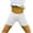 White, variant on Shorts for Girls, Girls Casual Spring And Summer Solid Elastic Waist Kids Shorts