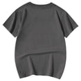 thumbnail image 5 of WEIYLL T-Shirts pour Filles à Imprimé Floral, Col Rond, Manches Courtes, Décontractés, Doux, Coupe Ajustée, Hauts de Sortie pour 5-6 Ans, 5 of 5