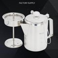 thumbnail image 4 of Langgg Stainless Steel 9 Cups Percolator Coffee Maker for Outdoor Camping, 4 of 9