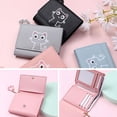 thumbnail image 3 of Portefeuille Porte-Monnaie Court pour Femmes Dames Petit Portefeuille en Cuir PU Porte-Cartes Pliant C3A7, 3 of 9