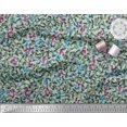 thumbnail image 2 of Soimoi Velvet Fabric Multicolor Camouflage Print Fabric by the Yard 58 Inch Wide, 2 of 3