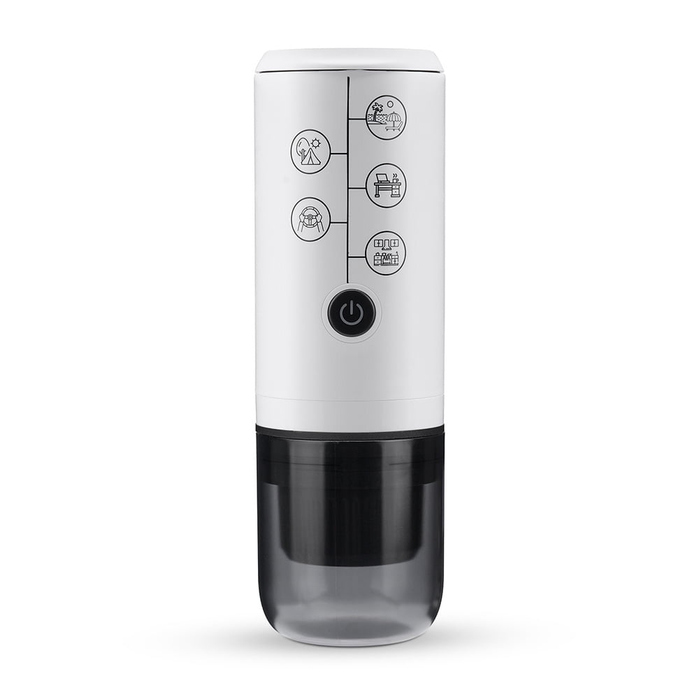 Portable Electric Espresso Machine, 3-in-1 Travel Coffee Maker Compatible with Nespresso Capsules & Ground Coffee, USB Rechargeable for Camping, Travel, and Office