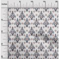 thumbnail image 1 of oneOone Cotton Poplin Fabric Diamond & Swirl Ikat Print Fabric BTY 56 Inch Wide, 1 of 4