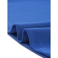 thumbnail image 5 of INSPIRE CHIC Robe de Soirée Rétro pour Femme à Col Plat en Maille Transparente à Manches Lanterne Évasée Bleu Royal TP, 5 of 5