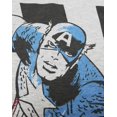 thumbnail image 3 of Marvel T-Shirt Gris à Manches Courtes pour Hommes, 3 of 4