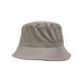 thumbnail image 2 of TopHeadwear Blank Cotton Bucket Hat - Grey - Small/Medium, 2 of 2