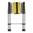 thumbnail image 2 of 10.5 Ft Portable Aluminum Telescoping Extension Ladder, EN131 Standard, 330lbs Capacity, 2 of 8