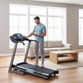 thumbnail image 2 of 12-Level Auto Incline 2.5HP Folding Treadmill with LCD Display, Ultra-Quiet Shock Absorption System, 17 inches Width, 8.5 mph Speed, 220lbs Max Weight, 2 of 9