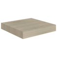 thumbnail image 2 of vidaXL Floating Wall Shelves 2 pcs Oak 23x23.5x3.8 cm MDF, 2 of 5