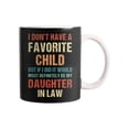 thumbnail image 5 of EGNMCR Cups Vintage I Don't Have A Favorite Child Daughter In Mug Mug lettering, 5 of 5