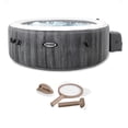 thumbnail image 1 of INTEX PureSpa Plus Greywood Inflatable Hot Tub Jet Spa with Accessory Kit, 1 of 9