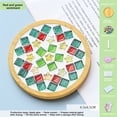 thumbnail image 1 of RKSTN Kitchen Utensils Set Kitchen Essentials Crafts Mosaicss Tile Set Wooden Cup Mats Mixed Color Mosaicss Set Crafts Pack 6ml Kitchen Decor, 1 of 5