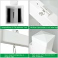 thumbnail image 4 of Gymax 4 PCS 6' UPVC Immobilier Signe Poste Maison Ouverte Cour Maison à Vendre Blanc W / Stake, 4 of 9