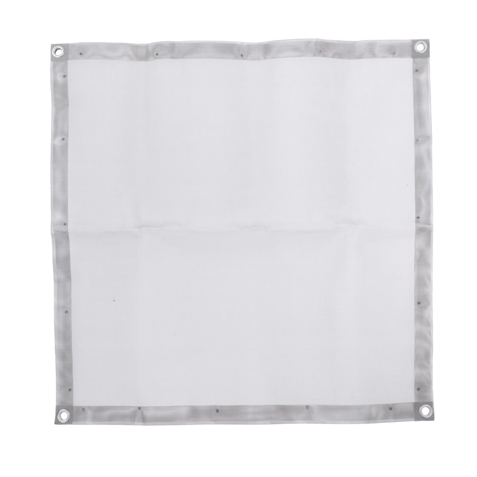 Foyer Extérieur Portatif, Treillis en Acier Inoxydable pour le Camping 55x55 cm