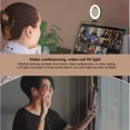 thumbnail image 3 of Mobile Phone Selfie Fill Light Beauty Portable light with Clamp USB Operated 3 Colors Temperature Changing / Dimmable Brightness Adjustable& Illuminating Angle Adjustable for, 3 of 6