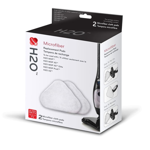 H20 Microfibre Replacement Pads