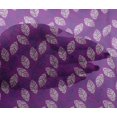 thumbnail image 4 of oneOone Viscose Chiffon Fabric Leaves Block Decor Fabric Printed BTY 42 Inch Wide, 4 of 4