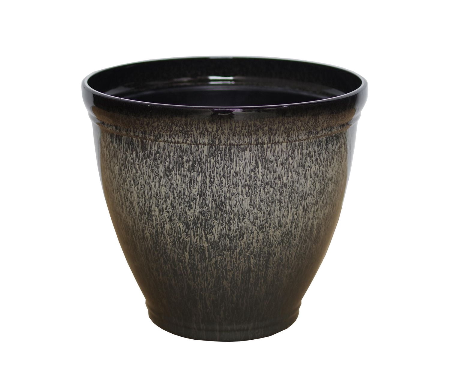 Hometrends/9 inch Gradient Planter/Grey