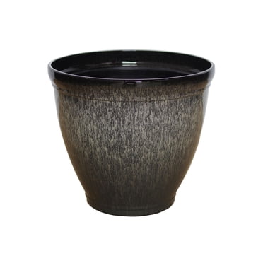 Hometrends/9 inch Gradient Planter/Grey