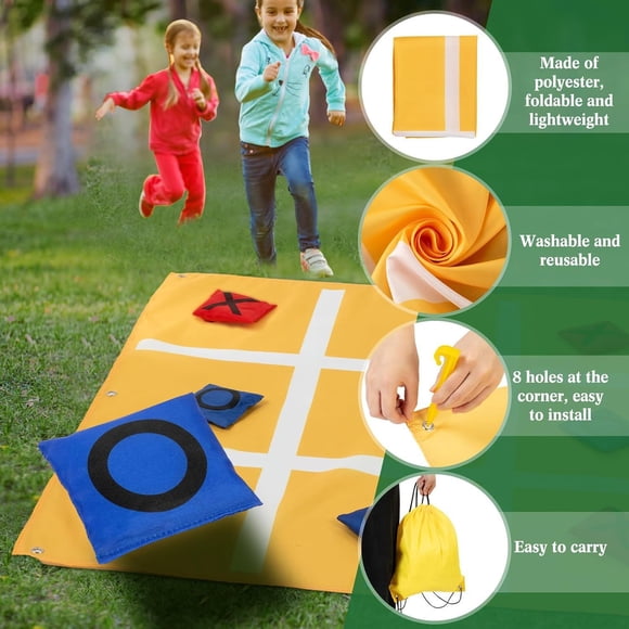 Outdoor Games for Adults and Family Bag Throwing Game, Outdoor Gaming Equipment, Parent-Child Interactive Bag Throwing Game Outdoor Games for Kids