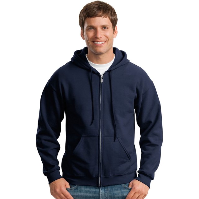Gildan Gd 18600 8 Oz Hvy Bl Flc Zp Hd