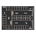 thumbnail image 1 of Matoen12 Polyester Fluffy Area Rug for Bedroom, Kid Rugs Skin-Friendly Non-Slip Carpet for Living Room Nursery Kindergarten, Traffic Pattern Home Decor Floor Mats, 32"x63", 1PC, C, Rectangle, 1 of 3