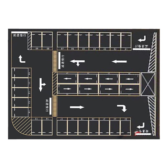 Matoen12 Polyester Fluffy Area Rug for Bedroom, Kid Rugs Skin-Friendly Non-Slip Carpet for Living Room Nursery Kindergarten, Traffic Pattern Home Decor Floor Mats, 32"x63", 1PC, C, Rectangle