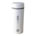 thumbnail image 1 of GROWTH TANK Portable Electric Heating Kettle Stainless Steel Tea Coffee Kettle Water Boiler white, 1 of 9