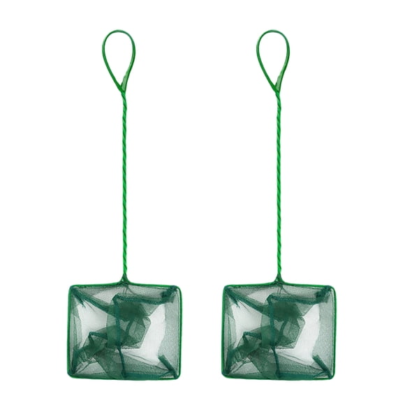 Miangastore Filet de Pêche Flottant en Plastique Équipement de Pêche Vert Pêche en Plein Air 2 Pcs 12.58*2.95*2.75 Po
