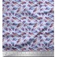 thumbnail image 1 of Soimoi Georgette Viscose Fabric Car Transport Decor Fabric Printed Yard 42 Inch Wide, 1 of 3