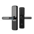 thumbnail image 1 of Serrure de Porte, Serrure de Porte Intelligente à Empreinte Digitale avec Application TTlock, Serrure Électronique Sans Clé avec Code Pavé et Application Numérique Intelligente, Facile à Installer, 1 of 5