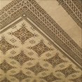 thumbnail image 1 of Ahgly Tapis d'Intérieur Lavable en Machine Carré Marron Selle, 8 Pieds Carré, 1 of 7