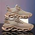 thumbnail image 2 of Mens Plus Size Stylish Woven Knit Sneakers - Fashion-Forward & Breathable Design - Non-Slip, Comfortable, Perfect for Outdoor Adventures, 2 of 5