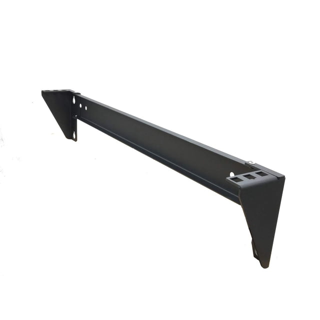 Mofangtech 1U Folding 19 Inches Cold Rolled Steel Wall Mountable Simple Vertical Rack and Networking Euipment Rack Including Hardware for Assembly(1U100