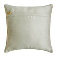 thumbnail image 3 of The HomeCentric Decorative Silver Pack of 2, 16"x16" (40x40 cm) Throw Pillow Covers, Velvet Chevron Throw Pillows For Sofa, Geometric Pattern Modern Style Easter - Mica Chevron, 3 of 3