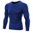 thumbnail image 1 of T-Shirt de Compression à Manches Longues pour Hommes à Séchage Rapide, 1 of 20