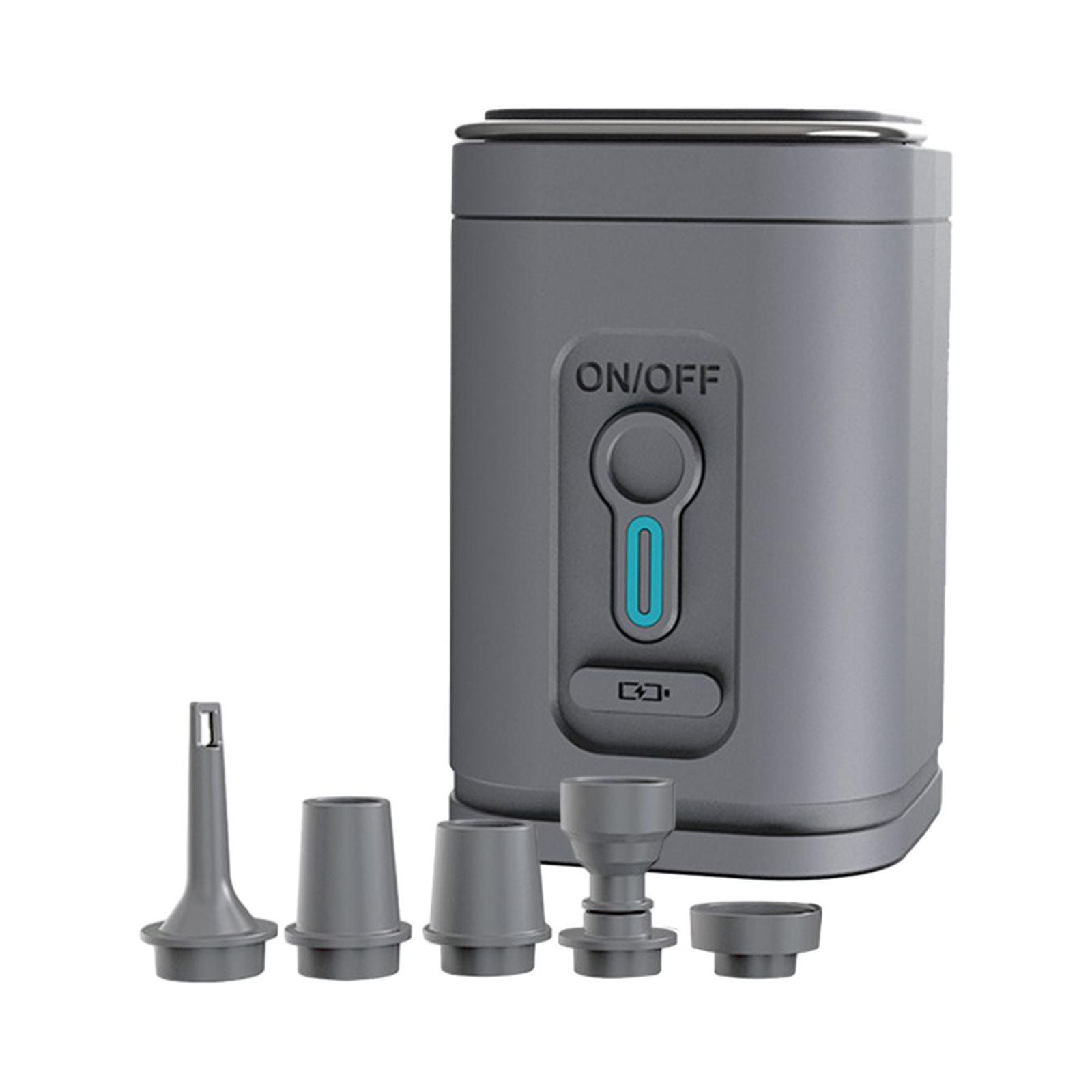 Mini Pump Inflate and Deflate Air Pump Electric Air Pump Portable Air Pump for gray