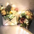 thumbnail image 3 of Folding Hand Holding Envelope Box  Teacher‘S Day Gift Box  Flower Packaging Box  Flower Arrangement Box  White Cardboard, 3 of 5