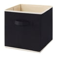 thumbnail image 1 of Saving Sale! Cameland Lidless Clothes And Toys OrganizerDesktop Storage BoxCloset DrawerNon-Woven Storage Box Black Style, 1 of 3