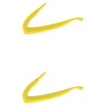 thumbnail image 4 of maskred Eyewear Retainer Durable Strap Goggles Float Cord Yellow 43cm 2Set, 4 of 6