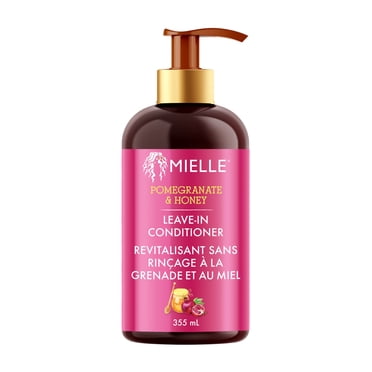 Mielle Pomegranate & Honey Leave-In Conditioner – Moisturizing Leave-In for Thick, Curly & Coily Hair – 12 fl oz / 355 mL