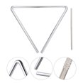 thumbnail image 4 of 1 Set of Percussion Triangle Metal Instrument Children Triangle Instrument with Striker, 4 of 8