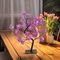 thumbnail image 2 of Gifts for Friends,Led Rose Branch Light Usb Simulation Artificial Flower Night Light Friend Birthday Gift Table Light,Led Night Light,Roses Artificial Flowers,Night Light for Adults, 2 of 4