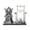 Argent, variante sur Ornement de Table Vintage en Forme de Sablier avec Minuterie en Sablier, Décoration pour la Maison pour Salon, Chambre, Étagère à Livres, Meuble Télé, Bureau, Statue, Figurine, Centres de Table, Ornements